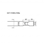 CAT H130C, H130s Tool