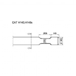 CAT H140, H140s Tool