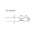 CAT H140, H140s Tool