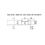 D&A S150 , S200 , 15V , 20V / Arden AB 150 , AB 210 Tool