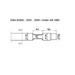 D&A S2200 , 200V , 220V / Arden AB 1850 Tool