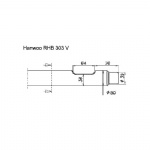 Hanwoo RHB 303 V Tool