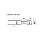 Komastu JTHB 190 Hydraulic breaker blunt tool