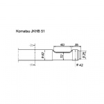 Komastu JKHB 51 Hydraulic hammer chisel