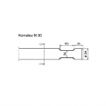 Komastu M30 Hydraulic hammer flat chisel