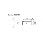 Komastu JKHB101 Hydraulic hammer pipe driver