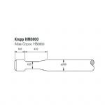 Krupp HM3000 Rock breaker tamping tool