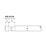 MSB MS400 Hydraulic hammer tool