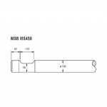 MSB MS450 Hydraulic hammer moil tool