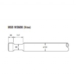 MSB MS600 Hydraulic hammer flat tools