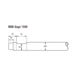 MSB SAGA1500 Rock breaker tool