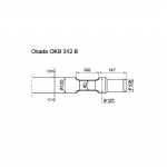 OKADA 312B  Rock breaker moil point