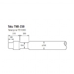 TOKU TNB230 Hydraulic breaker moil point