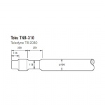 TOKU TNB310 Hydraulic breaker chisel