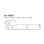 Toyo THBB301 Hydraulic hammer blunt tool