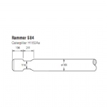 Rammer S84 Rock breaker elephant foot