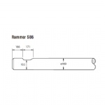 Rammer S86 Rock breaker wedge chisel