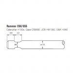 Rammer E66 Hydraulic hammer flat tools