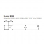 Rammer G110 Hydraulic hammer chisel