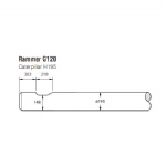 Rammer G120 Hydraulic hammer chisels