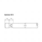 Rammer M14 Hydraulic breaker tool