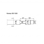 Komac rocl breaker KB1000 tools