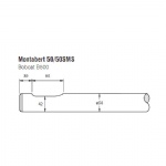 Montabert Hydraulic breaker 50 ramming tool