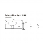 Montabert SC28 Rock breaker blunt tool