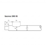 Socomec DMS95 hydraulic hammer wedge tools