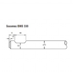 Socomec DMS330 hydraulic breaker moil tools