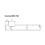 Socomec MDO750 Rock breaker moil point