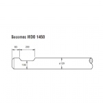 Socomec MD1450 Rock breaker  ramming tool