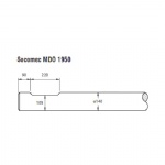 Socomec MDO1950 Rock breaker  asphalt cutter